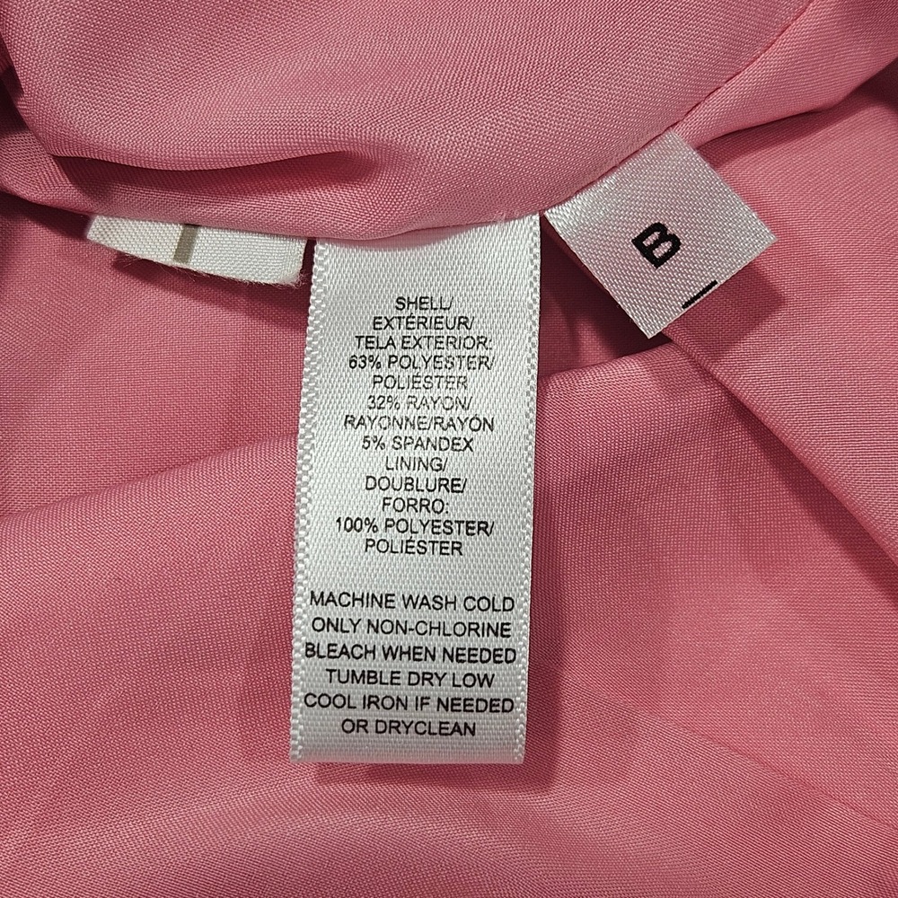 Ann Taylor LOFT Pink Pencil Skirt Size 10 Lined Knee‎ Length Business Casual - Picture 6 of 9
